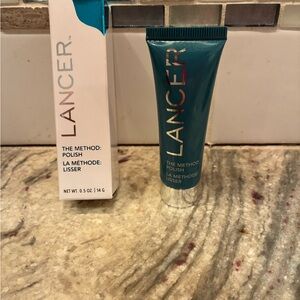 Lancer The Method: Polish Face Exfoliator 0.5oz/14g *New with‎ Box*